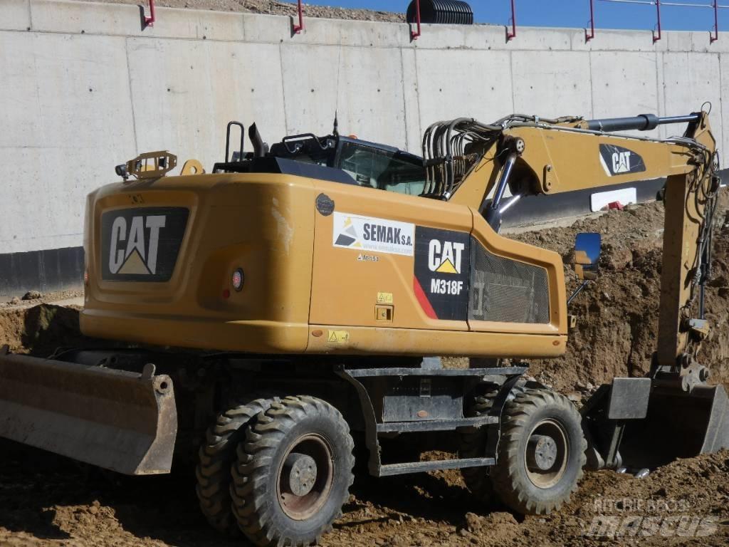 CAT M 318 F Bageri točkaši