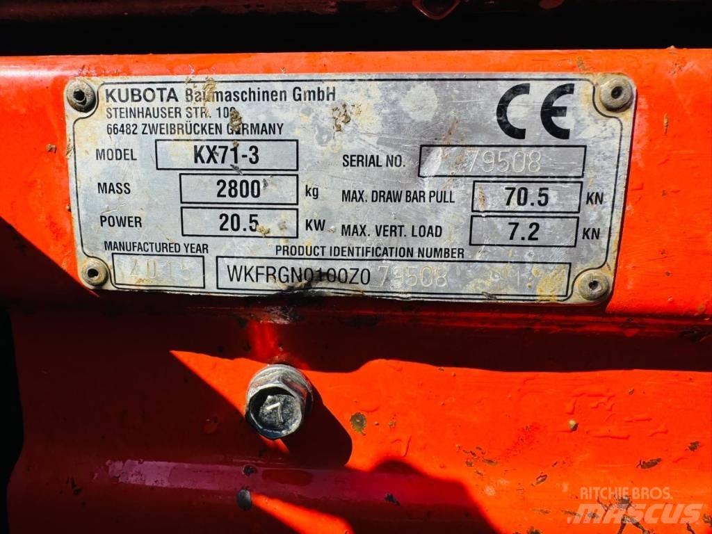 Kubota KX 71-3 Mini bageri < 7t