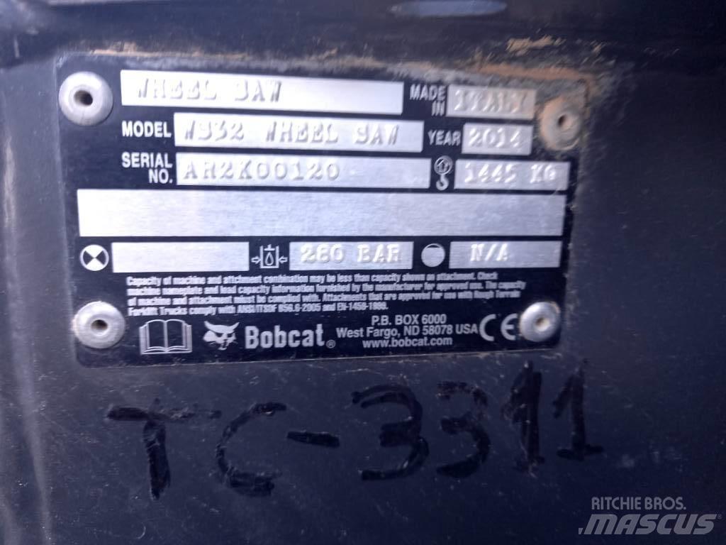 Bobcat WS 32 Rovokopači freze za kanale Trenčeri