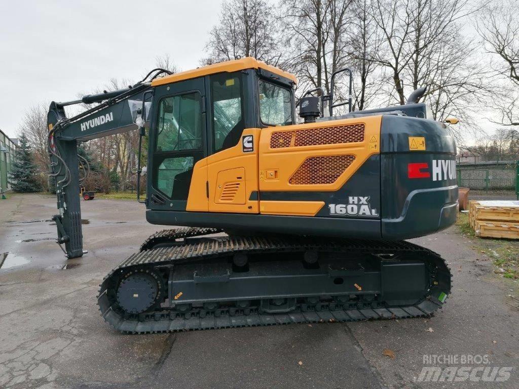 Hyundai HX160AL Bageri guseničari