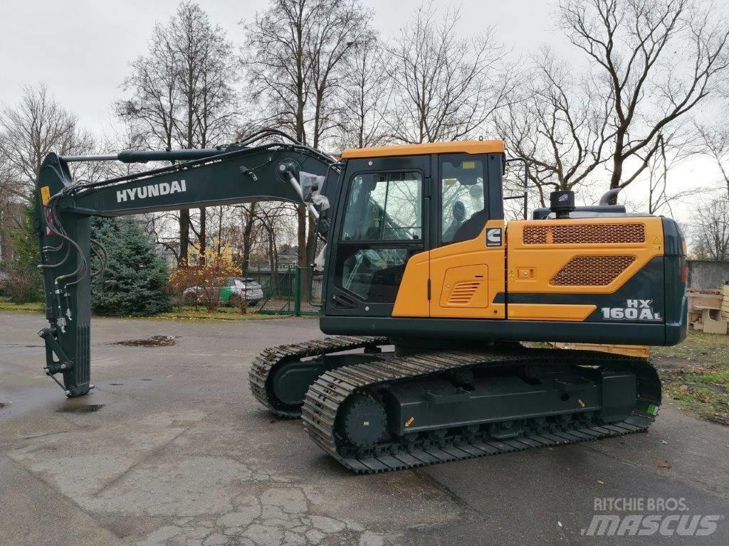 Hyundai HX160AL Bageri guseničari