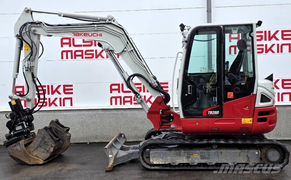 Takeuchi TB 260 Mini bageri < 7t