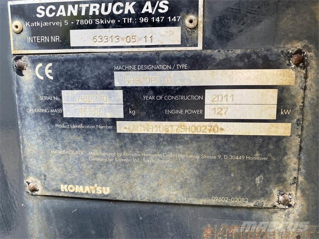 Komatsu WA320PZ-6 Utovarivači na točkove