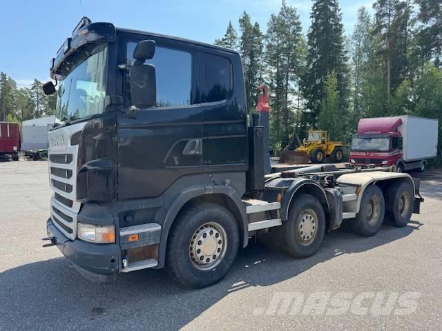 Scania R 500 Rol kiper kamioni sa kukom za podizanje tereta