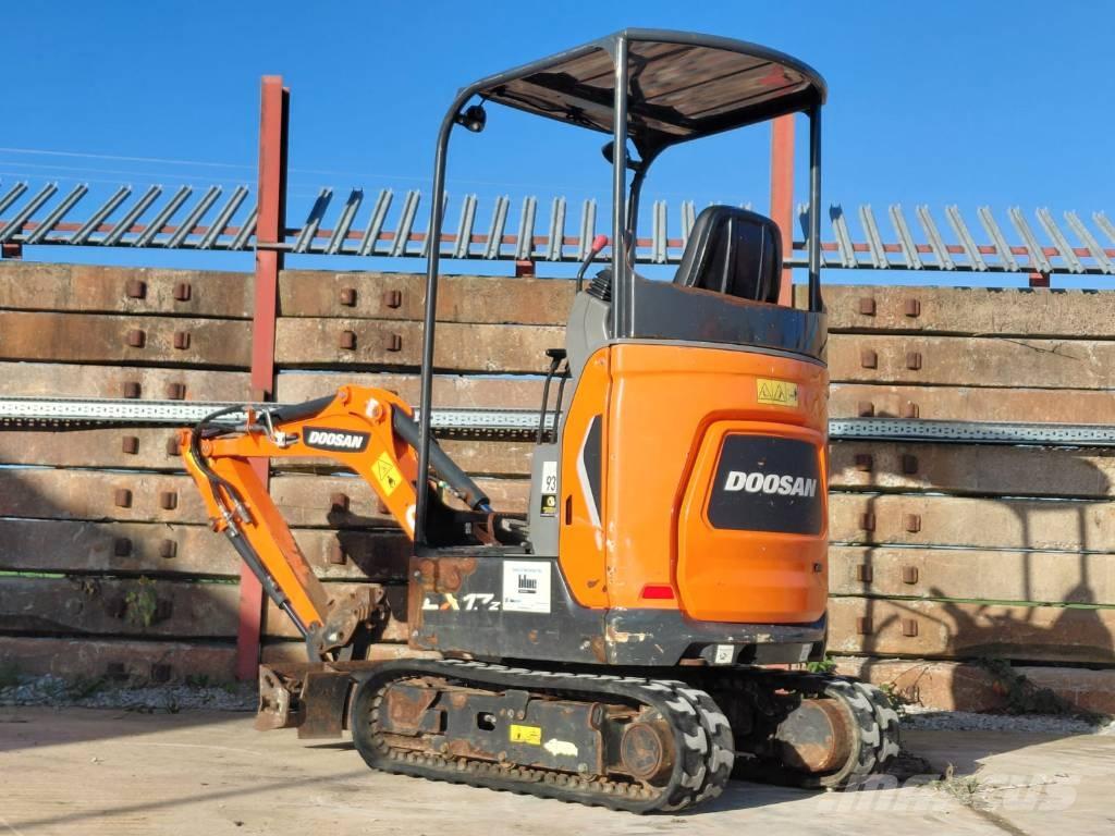 Doosan DX17Z Mini bageri < 7t
