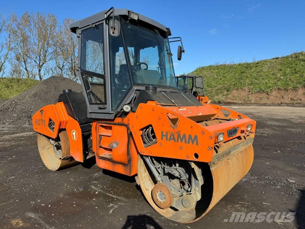 Hamm HD 75 Valjci sa duplim bubnjem