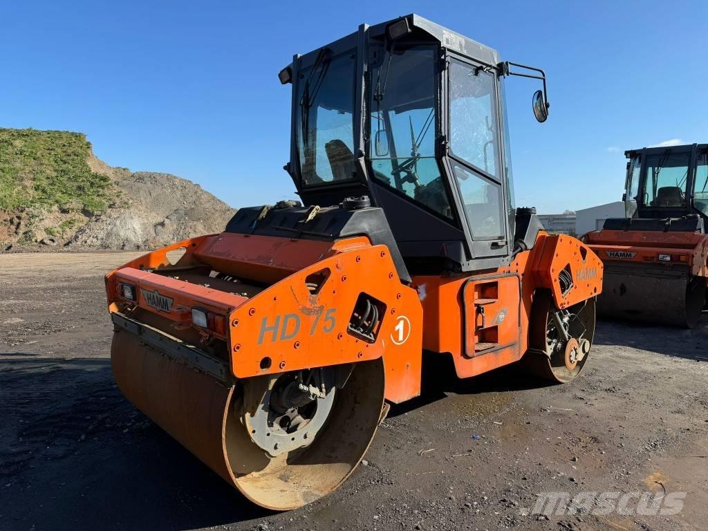 Hamm HD 75 Valjci sa duplim bubnjem