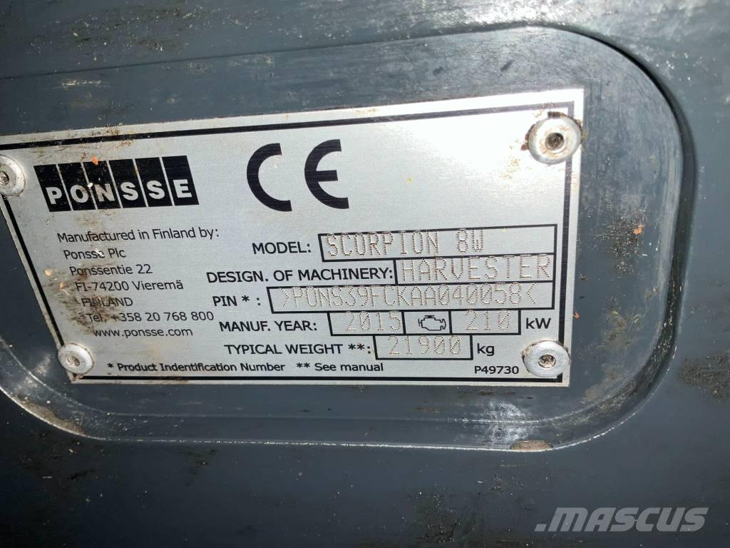 Ponsse SCORPION 8W Harversteri