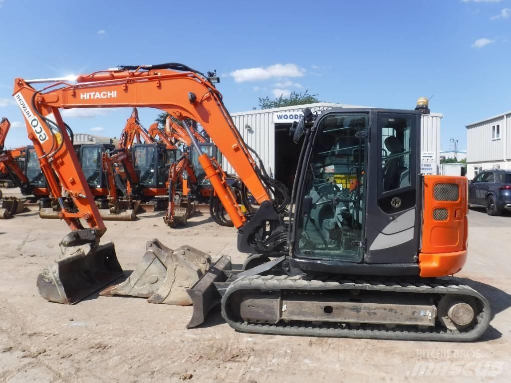 Hitachi ZX 85 US B-5 Midi bageri 7t – 12t