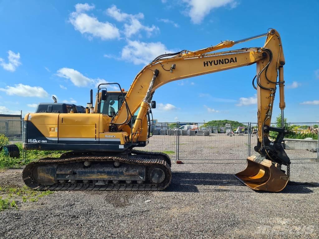 Hyundai R160LC-9A Bageri guseničari