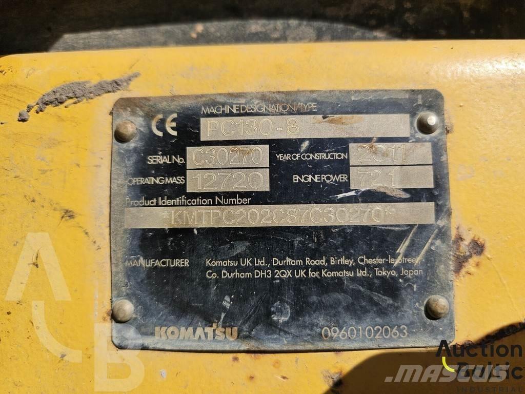 Komatsu PC130-8 Bageri guseničari