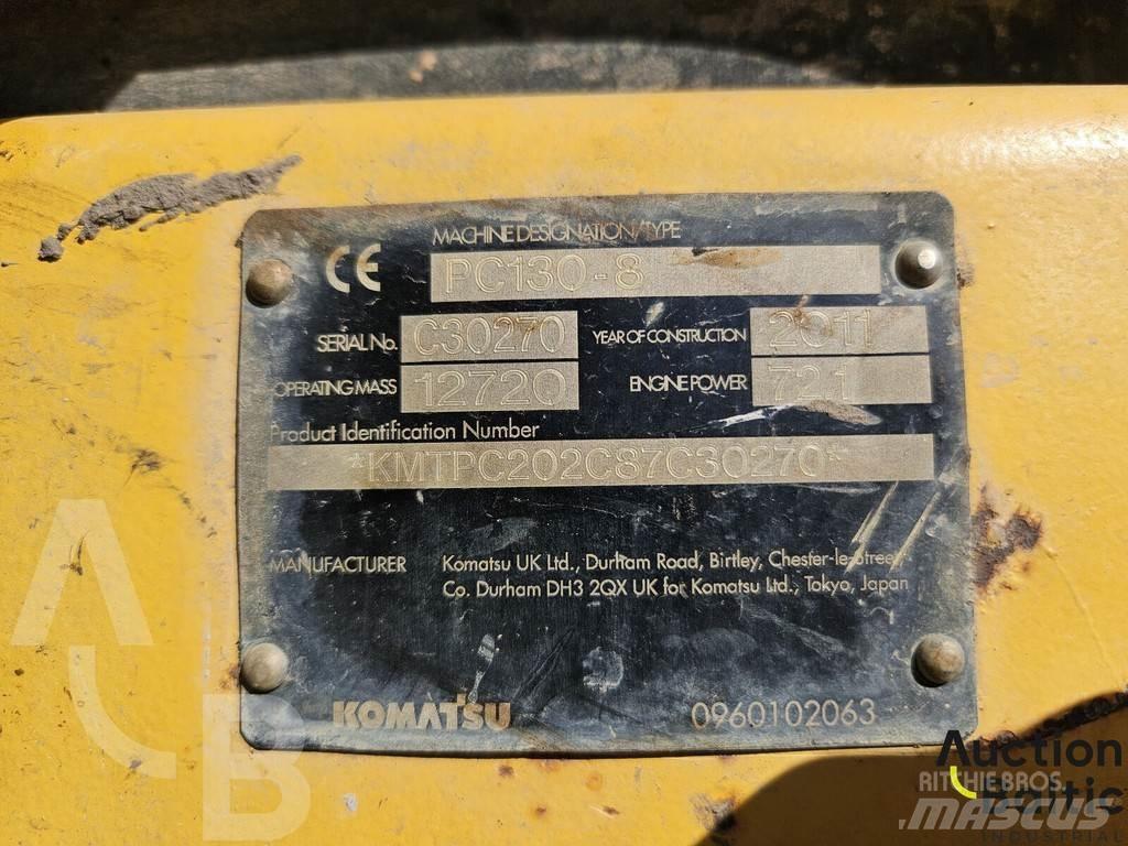 Komatsu PC130-8 Bageri guseničari
