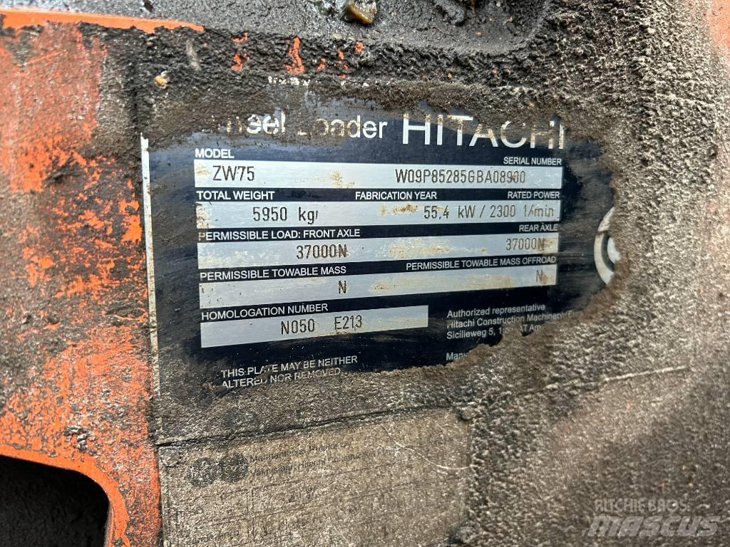 Hitachi ZW 75 Utovarivači na točkove