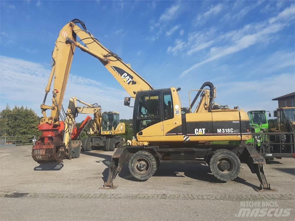 CAT M318C MH Bageri točkaši