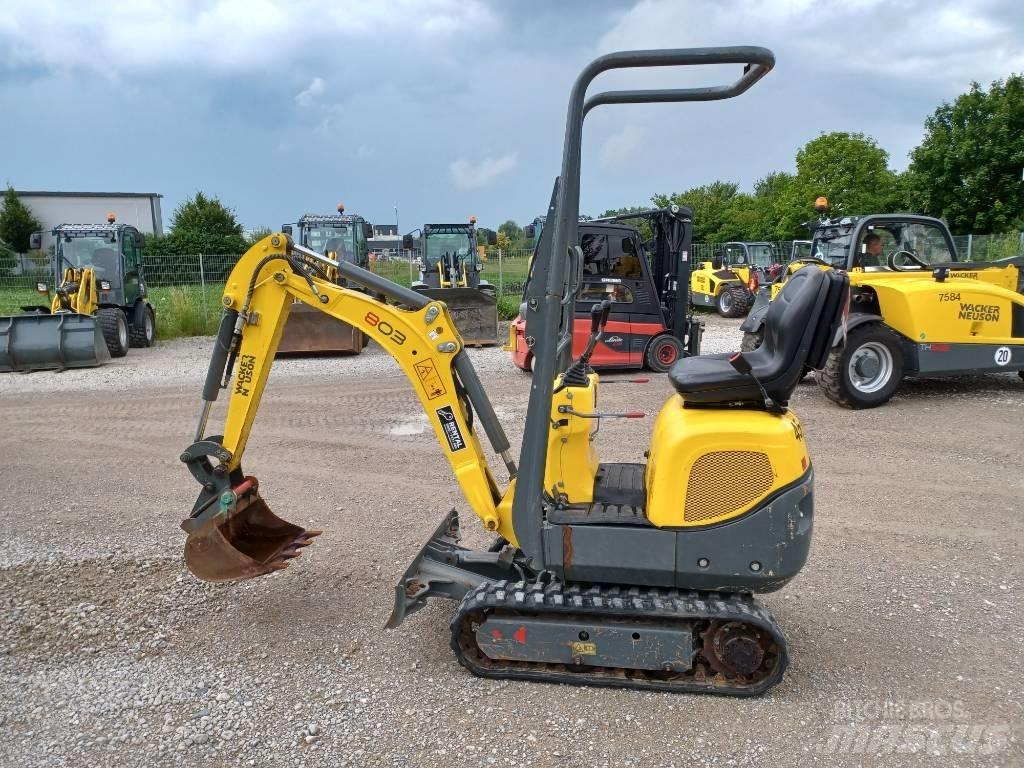 Wacker Neuson 803 Bageri guseničari