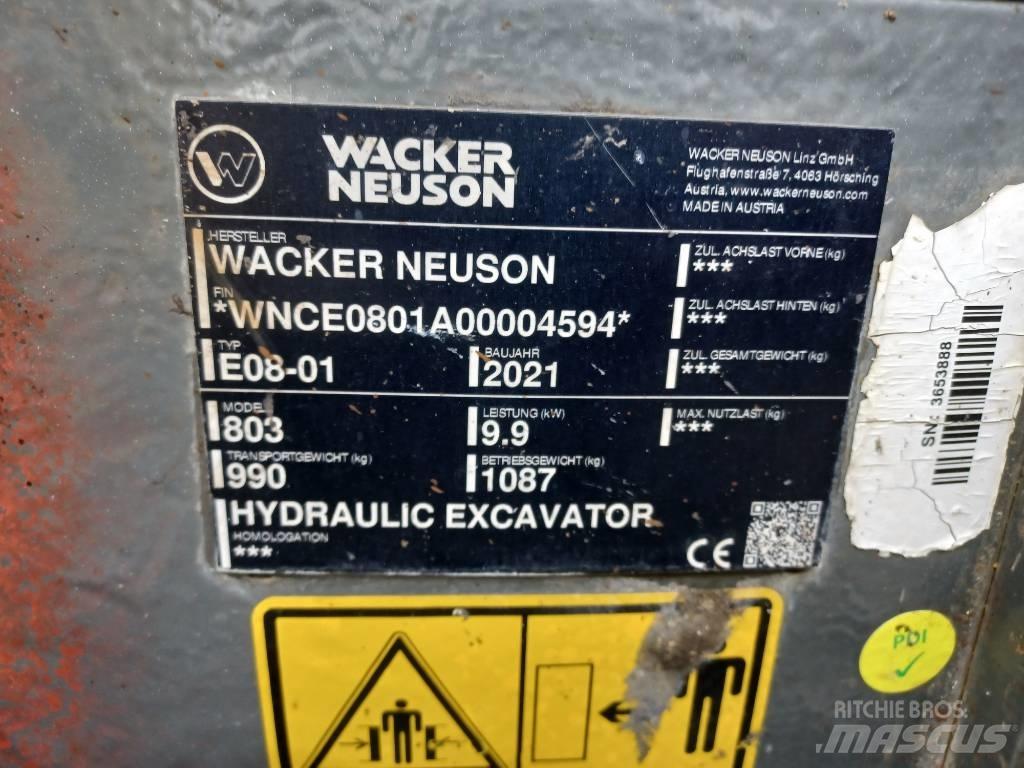 Wacker Neuson 803 Bageri guseničari