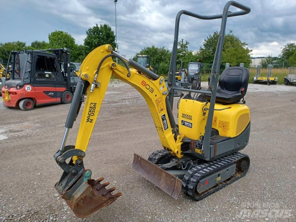 Wacker Neuson 803 Bageri guseničari