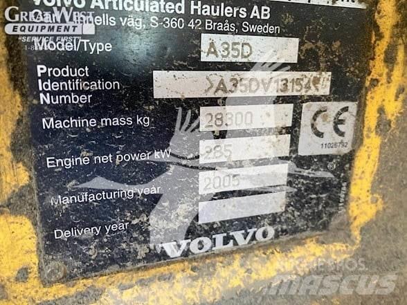 Volvo A35D Zglobni damperi