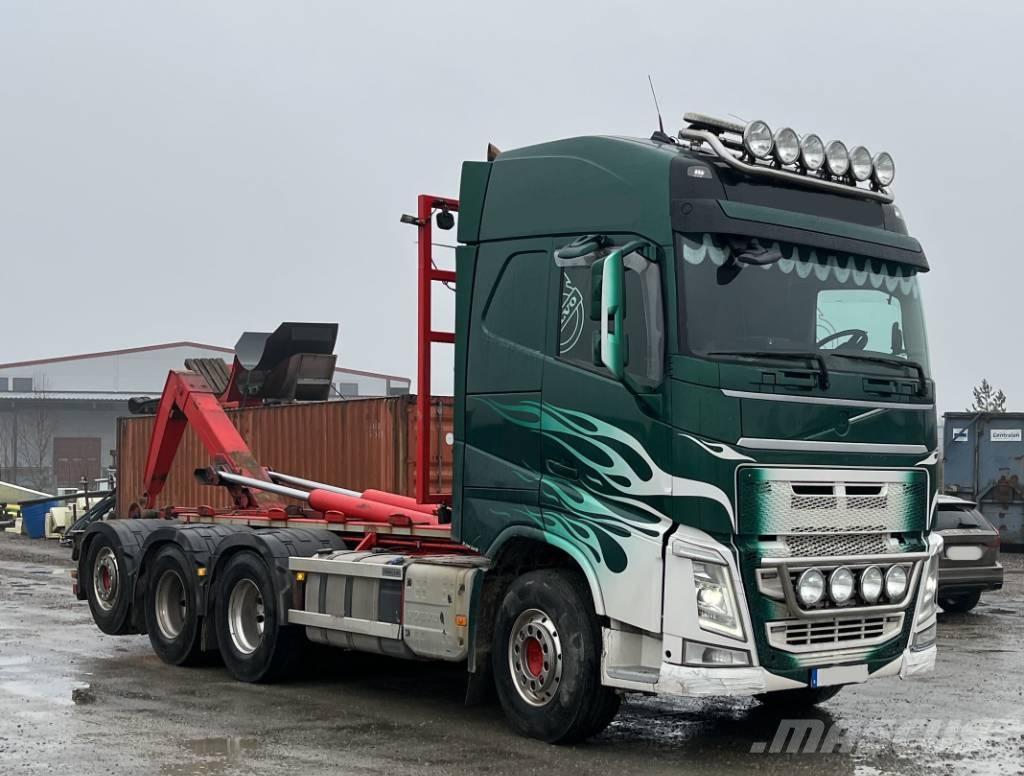 Volvo FH 540 Rol kiper kamioni sa kukom za podizanje tereta