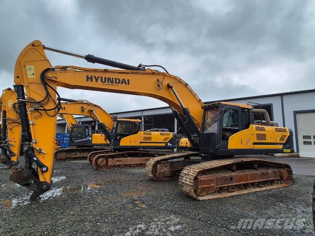 Hyundai HX 380 L Bageri guseničari