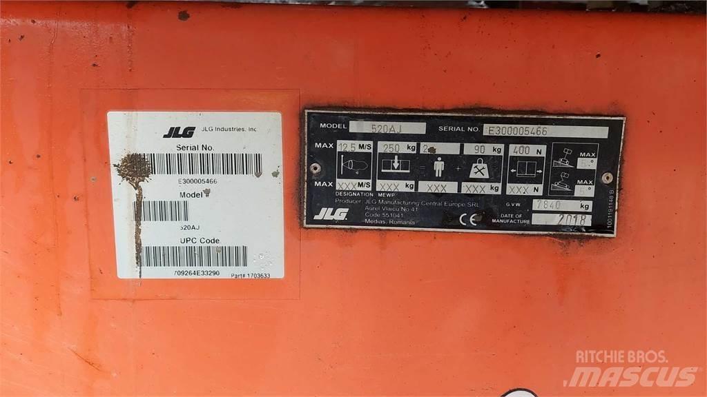JLG 520AJ Zglobne podizne platforme