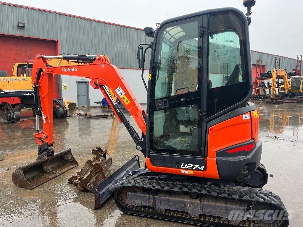 Kubota U 27-4 Mini bageri < 7t