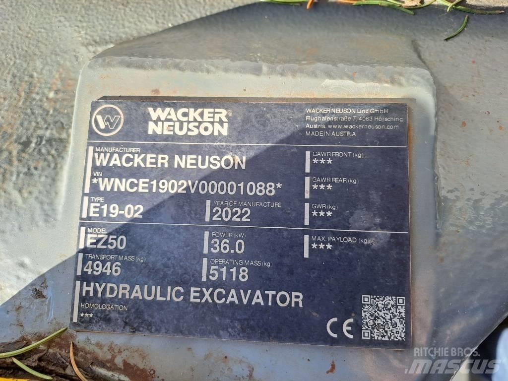 Wacker Neuson EZ50 Bageri guseničari