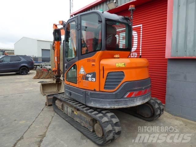 Doosan DX 63-3 Mini bageri < 7t