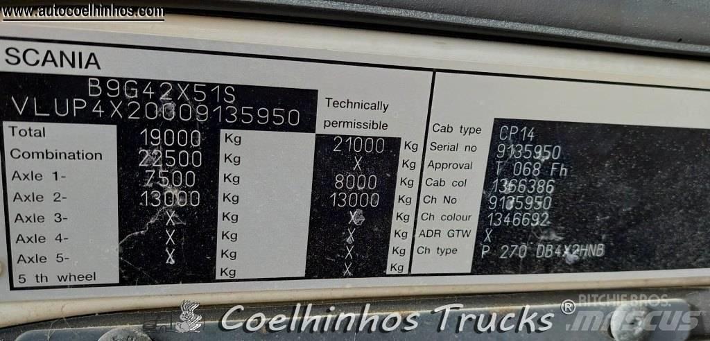 Scania P270 Kamioni-šasije