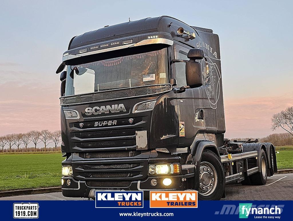 Scania R520 6x2*4 Rol kiper kamioni sa kukom za podizanje tereta
