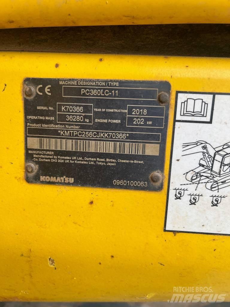 Komatsu PC360LC-11 Bageri guseničari