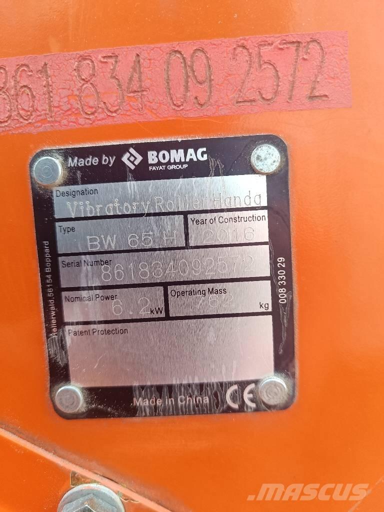 Bomag BW 65 H Valjci sa duplim bubnjem