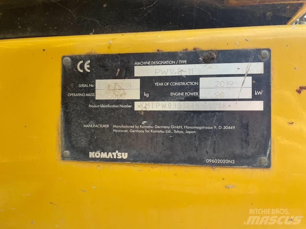Komatsu PW 148-11 Bageri točkaši