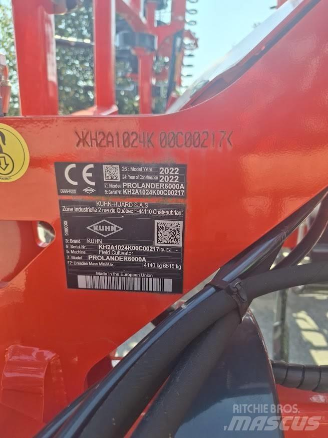 Kuhn Prolander 6000 Kultivatori