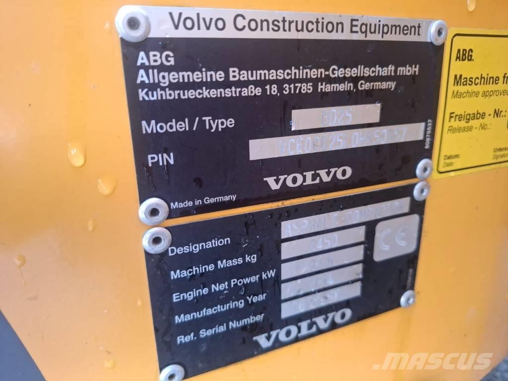 Volvo DD 25 Valjci sa duplim bubnjem