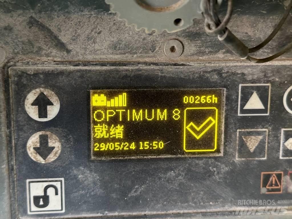 Haulotte OPTIMUM 8 Makazaste platforme