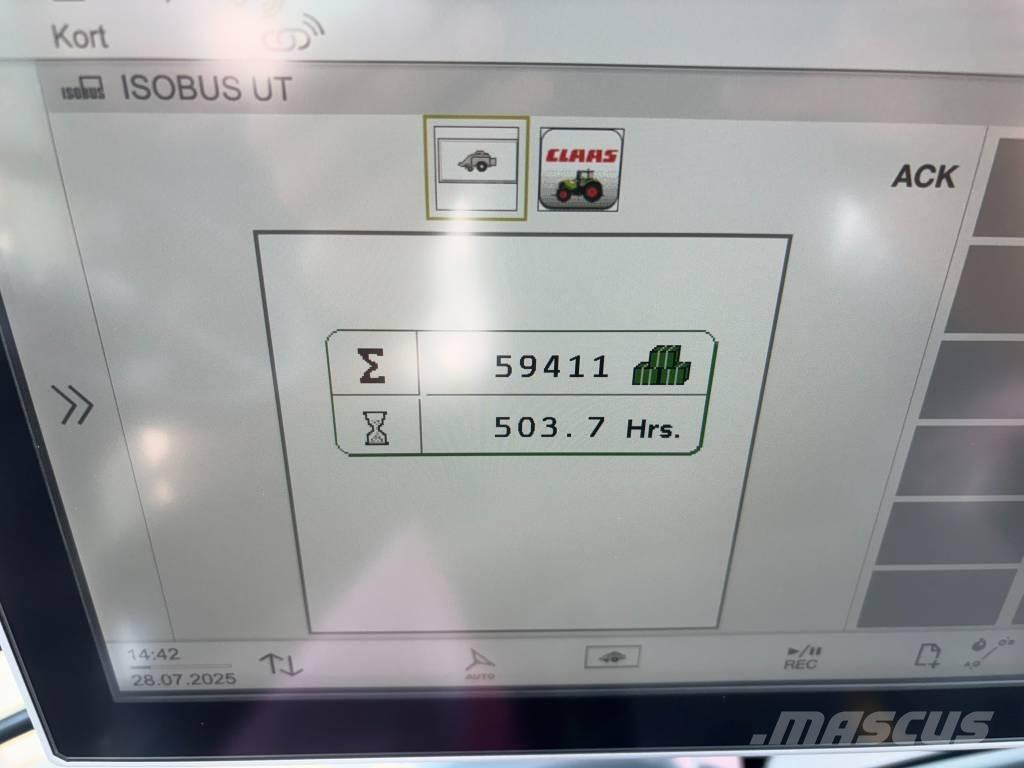 Massey Ferguson 2190 Prese/balirke za četvrtaste bale