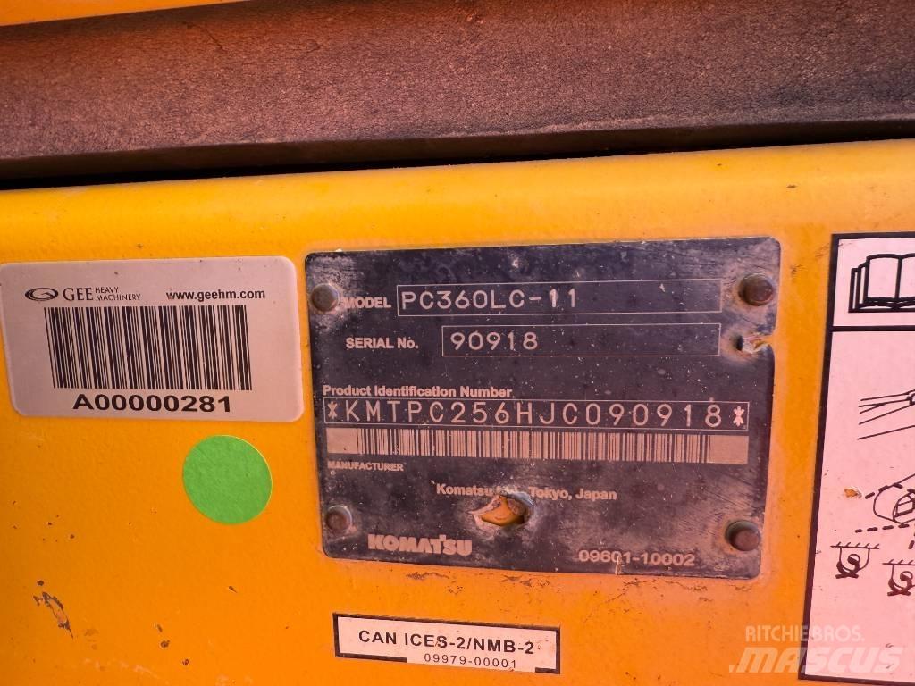 Komatsu PC360LC-11 Bageri guseničari