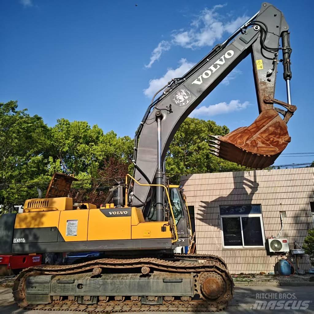 Volvo EC 480 D L Bageri guseničari