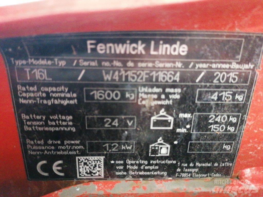 Linde T16L Ručni paletar