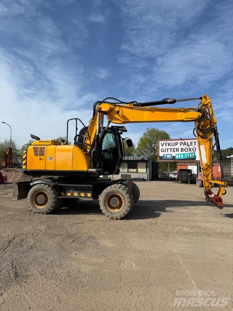 JCB JS 145 W Bageri točkaši