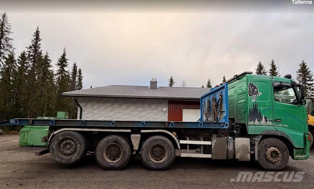 Volvo FH 16 580 Rol kiper kamioni sa kukom za podizanje tereta