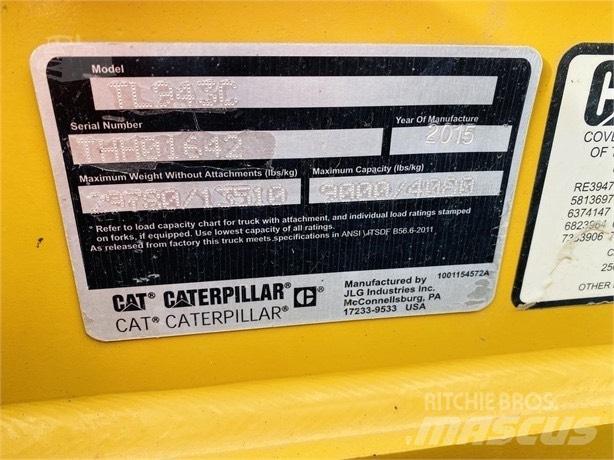 CAT TL 943 C Teleskopski viljuškari