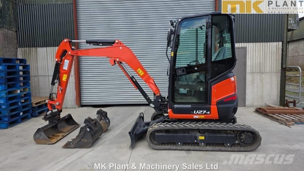 Kubota U 27-4 Mini bageri < 7t