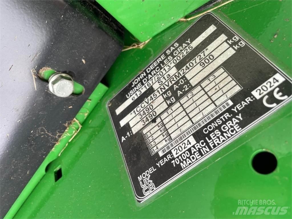 John Deere V451M Prese/balirke za rolo bale
