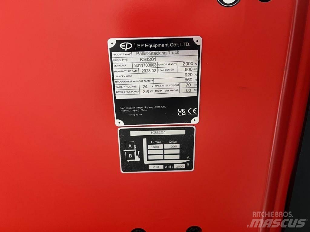 EP KSI201 Ručni električni viljuškar
