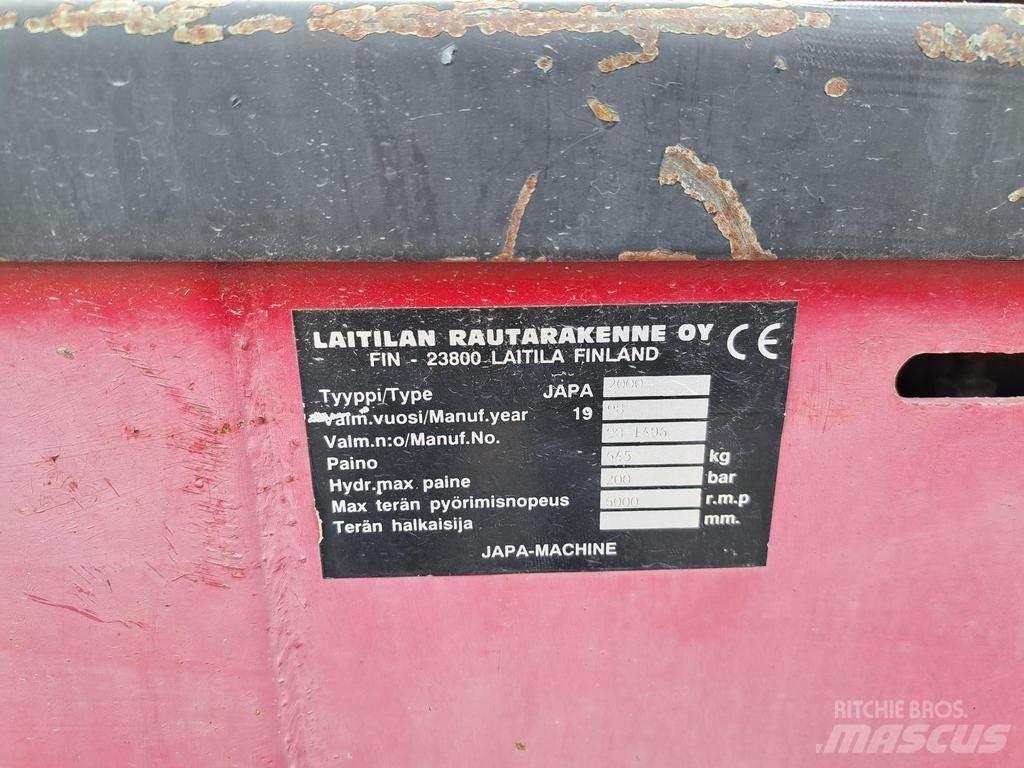Japa 2100 Cepači za drva, drobilice za drvo i strugači