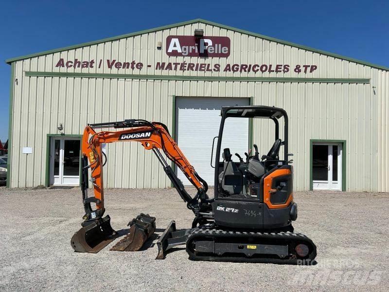 Doosan DX27Z Mini bageri < 7t