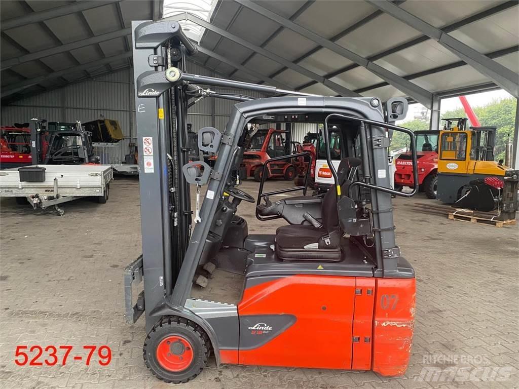 Linde E 18 L 02 EVO Električni viljuškari