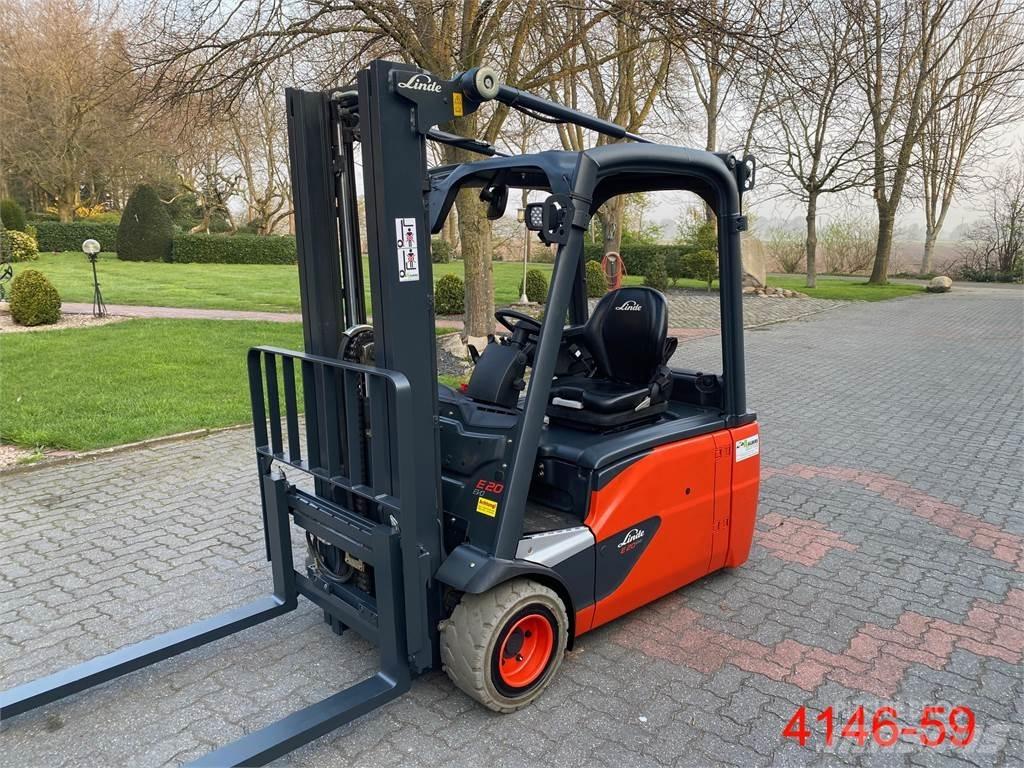 Linde E 20 L 02 Električni viljuškari